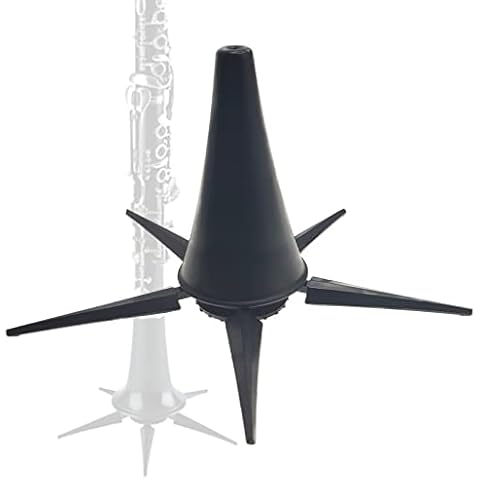 Cheerock Metal Folding Clarinet Stand Holder Cover