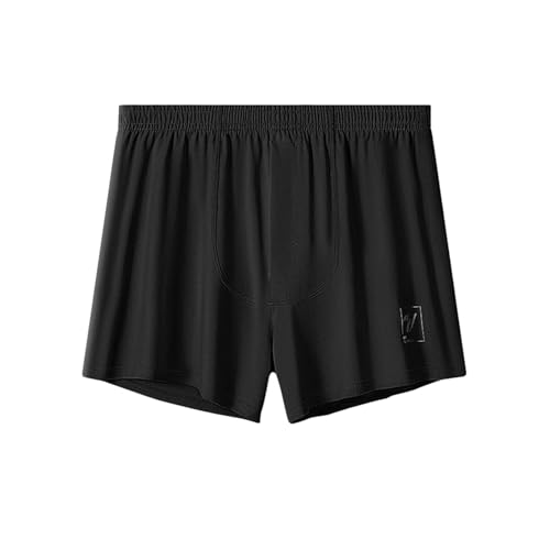 Mens Comfort Boxer Briefs Soft Underwear Close Fitting Stretch Breathable Lightweight Underpants Shorts