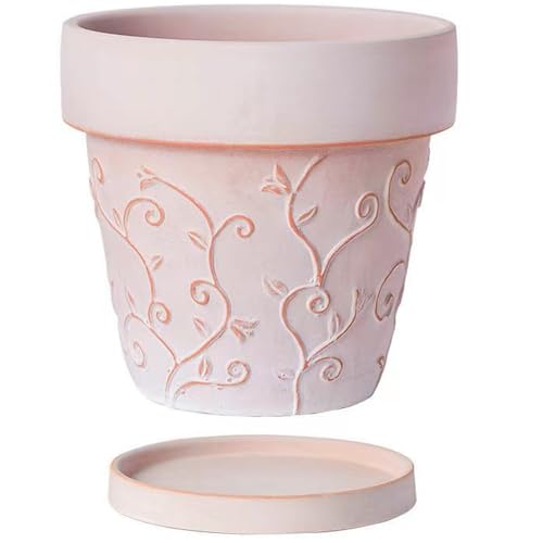 LOJAX Macetas Decorativas de Interior - pequeñas macetas de cerámica para Plantas - macetas Creativas y prácticas, macetas, macetas pequeñas macetas de cerámica