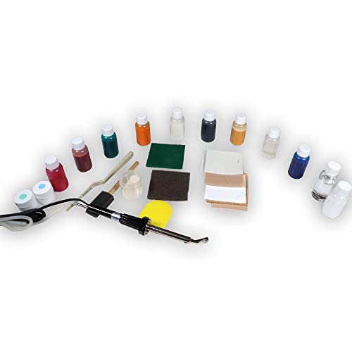 Supreme Interior Repair Kit for Vinyl & Leather - Repair a Cut, Tear or Burn with Ease & Get Professional Results