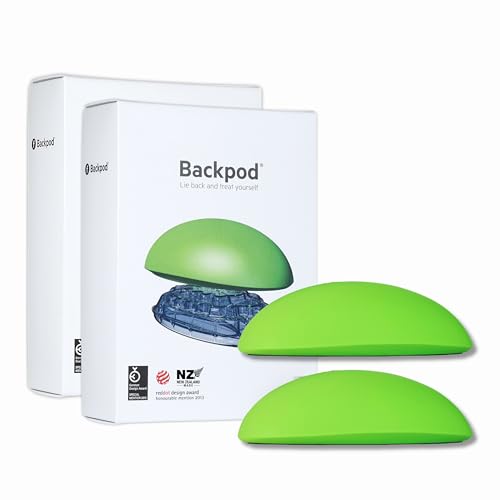 Bodystance Backpod - Premium Device for Costochondritis & Tietze Syndrome | Back Pain Relief | Costochondritis Relief | Back Stretcher | Posture Corrector for Men & Women, Pack of 2