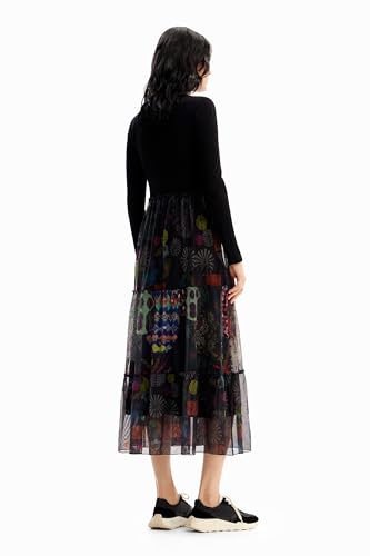 Desigual Women's Combination Floral Midi Dress3