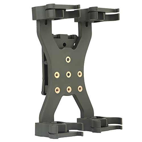 Adjustable Angle And Height Shotgun Shell Clip 4X2 -12 Gauge Shotgun Bullet Shell Holder Attach To Belt (Green) #TOP2