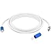 Mediabridge Coaxial Patch Cable (25 ft) Triple-Shielded, in-Wall Rated RG6 Cable with Compression Connectors