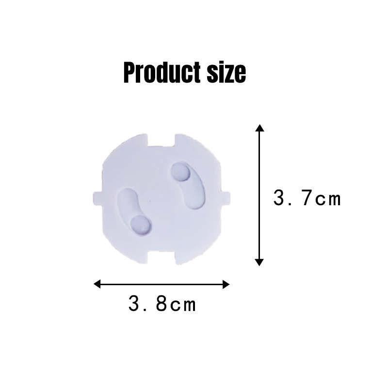 JaBranDo - Child safety lock for sockets (20 pieces) - Children's socket protection easy to install - Safety for babies and toddlers - Image 2