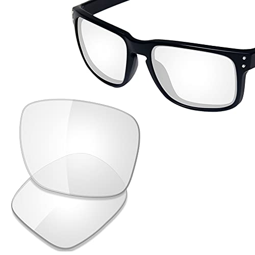 Image of SAUCER Premium Replacement Lenses for Oakley Holbrook OO9102 | UV400 Protection, Anti-Scratch, Precise Fit & Enhanced Clarity
