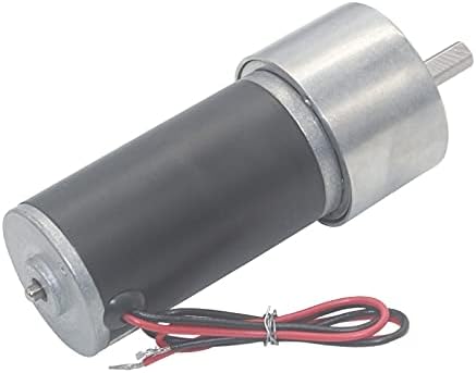 JGB37-31ZY permanent magnet DC motor 12v 24v large torque can be adjusted speed can be CW CCW miniature reduction motor - (Speed(RPM): 1270rpm, Voltage(V): 12Vmotor and bracket)
