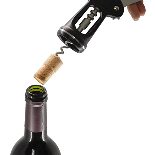 Saca-Rolhas De Plástico E Borracha Fackelmann Preto