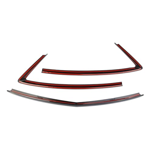 Image of crosselec Front Grille Frame Cover Trims Accessories for 2022-2025 Acura MDX (Glossy black)