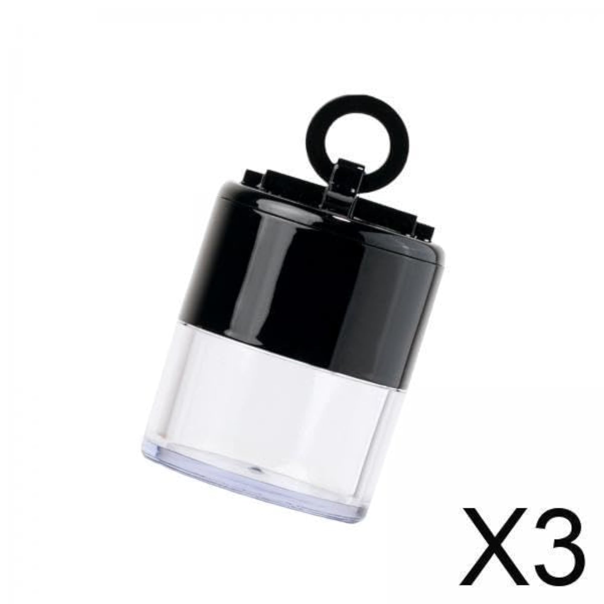 Reusable Loose Powder Container, Makeup Jar for Travel