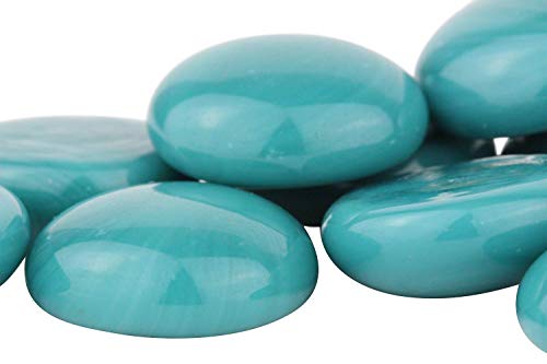 Gemnique Standard Glass Gems - Teal Opaque (48 Oz.) #TOP1