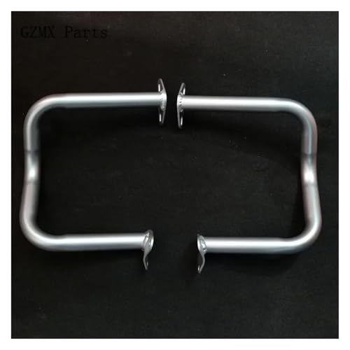 Crash Bars CB 400SS argent : pare-chocs de protection moteur pour moto Honda