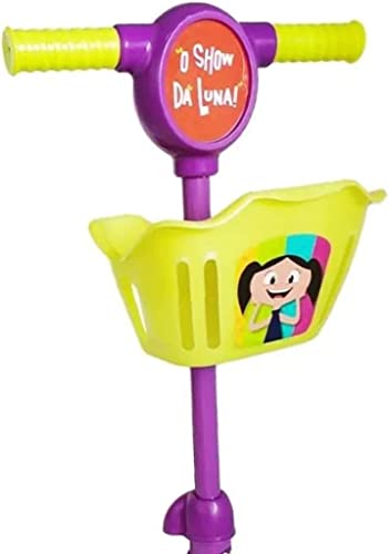 Patinete Infantil com 3 Rodas com Tema Show da Luna