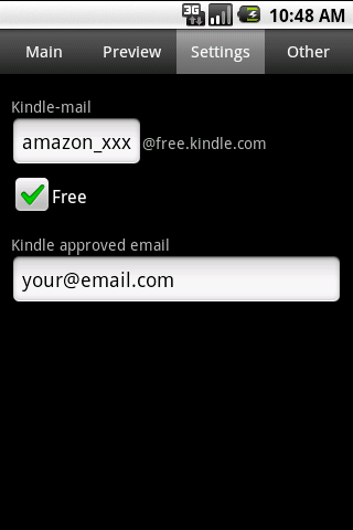 Send to Kindle