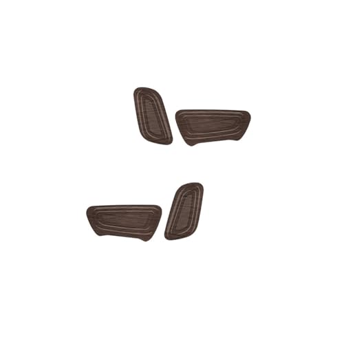 40系 アルファード/ヴェルファイア フロントパワーシートスイッチカバー ウズラモク(鶉杢目) 4pcs AV40-INW-F25