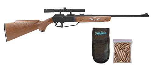 Carabina Perdigón Daisy 880 Pump Action 4,5mm. 3 Julios + Funda Outletdelocio + Balines. 23054/13275