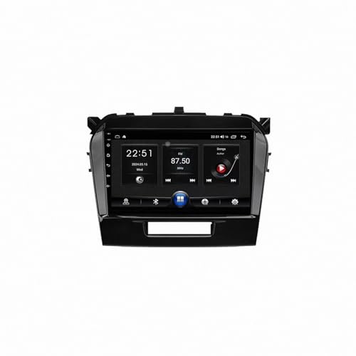 Pantalla de coche Carplay para viajar en Peugeot 307 con navegación GPS activa