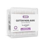 by Amazon Cotton Buds, 100% Cotton, 200 Units