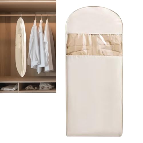 Closet Garment Bag, Clothing Organizer Bags, 35.46x22.85x5.91 inches Space-Saving, Hangable Apparel...