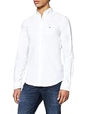 100 % algodón GANT Slim Oxford BD Camisa, Blanco, XS para Hombre