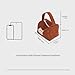 ZGHQHCDRH Cute Corduroy Mini Tote Bag with Bear Patch, Compact Zippered Handbag for Women, Fashionable Casual Carry-All Pouch (Brown)