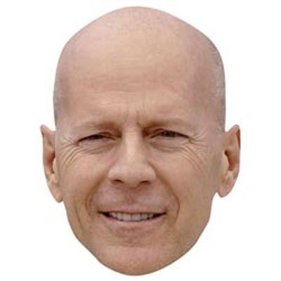 Preisvergleich Produktbild Celebrity Cutouts Bruce Willis Maske aus Karton