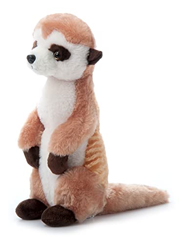 Image of The Petting Zoo Meerkat Stuffed Animal, Gifts for Kids, Wild Onez Zoo Animals, Meerkat Plush Toy 12 inches
