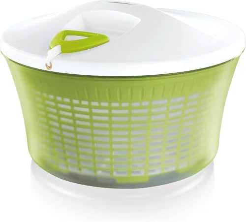 Produktfoto von Leifheit Salatschleuder 5,5 L, Seilzugmechanismus, Salattrockner
