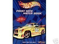 Paperback Hot Wheels Paint with Water - And They're Off! Book