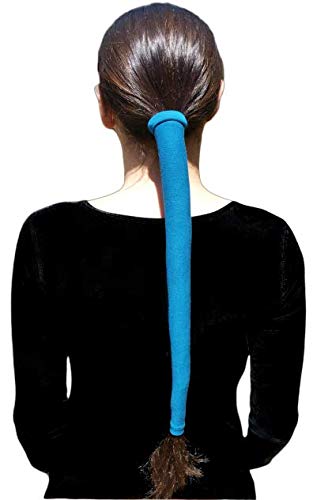 Wrapter Pony Tail Hair Wrap Turquoise