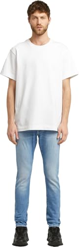 G-STAR Raw - Mens Revend Forward Skinny Jeans, Color Sun Faded Summer Sky, Size: 35W x 32L3