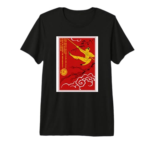 T-shirt Mulan Disney pour femme avec motif poster inspirant en coton premium