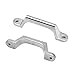 1Pack Stainless Steel 304 Handle Plus，Heavy Duty Door Bow Knobs Industrial Load Bearing Pull Handle (Hole CTC:90MM)