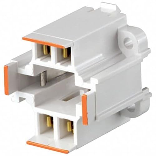 Casquillo fluorescente compacto 10mm base portalámparas Leviton 26725-403