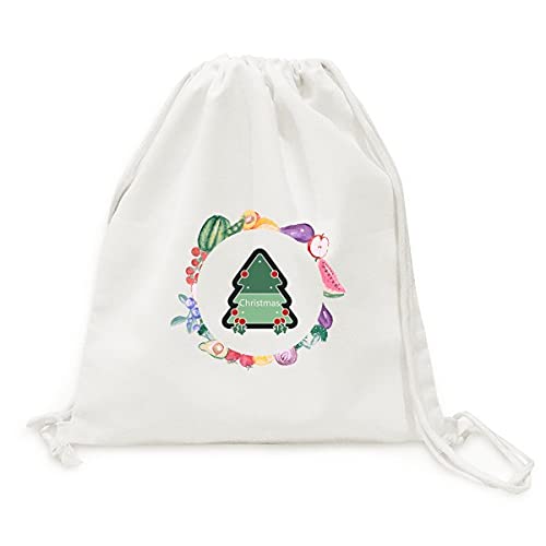 Sac en tissu pliable arbres de noël pour remplacer les sachets plastiques