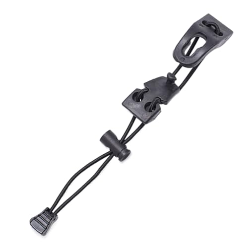 Porta bastoncini da trekking per zaino, corda elastica con fibbia - Cordino per corda elastica con fibbia di fissaggio per bastone da passeggio,Corda di fissaggio per zaino Elastici di fissaggio Corda