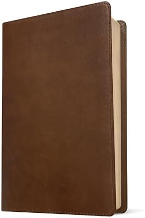 NLT Thinline Reference Bible, Filament-Enabled Edition (LeatherLike, Rustic Brown, Red Letter)