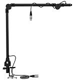 Audibax MTS-20 Soporte Sobremesa Micrófono Estudio Brazo Articulado Precableado
