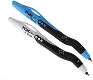 Maped - Visio Left Handed Ballpoint Pen  Blue and Black Ink  Pack of 2