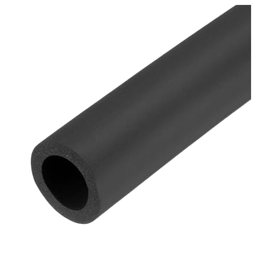 QUARKZMAN Tubo de Aislamiento de Espuma para Tuberías Aislamiento de Tuberías 22mm ID 30mm OD 20" Preservación del Calor para Soporte de Agarre de Manija, Negro