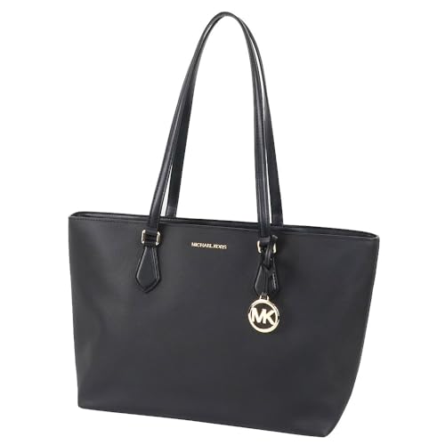 [マイケルコース] バッグ(トートバッグ) 35S4G6HT9L ブラック シェイラ PVC ラージ ミッドファスナー トート レディース [アウトレット品] [ブランド] [並行輸入品]