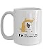 Sherlock Coffee Mug - No te estoy insultando Te estoy describiendo - Citas inspiradas Witty Hamster Serie de televisión británica Detective Crime Holmes Fan 11OZ