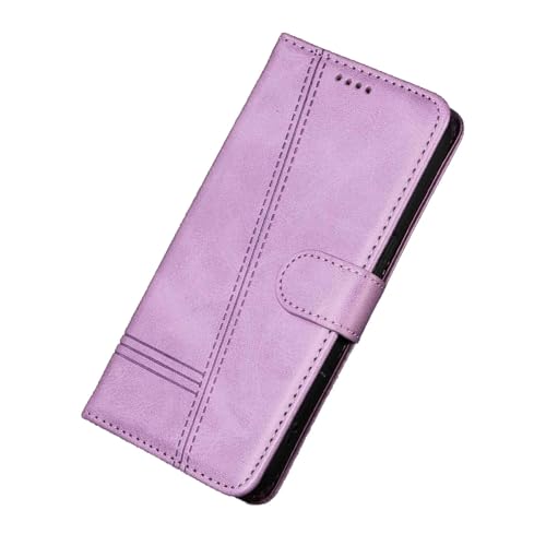 Étui portefeuille en cuir souple idéal pour vos déplacements avec un Galaxy S25