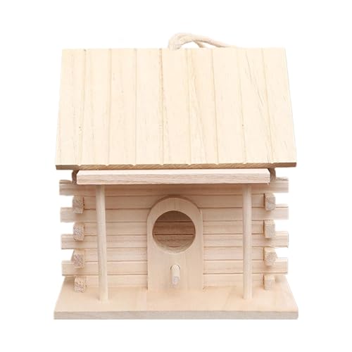 Nichoirs en bois suspendus contre les intempéries pour petits oiseaux