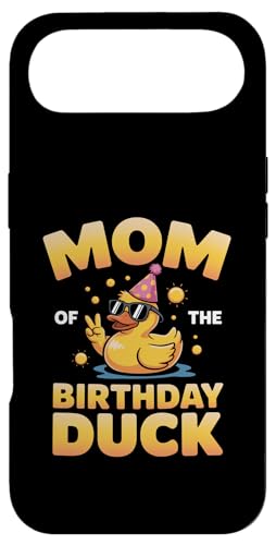 Mom of the Birthday Duck | ȃAq̃p[eB[}U[B X}zP[X iPhone Air p
