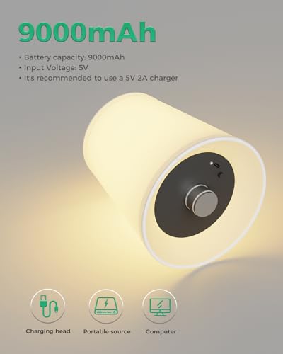 Image of Joosenhouse Black Wireless Wall Sconces Set of 2, Battery Operated Wall Lights with Remote Control, 9 RGB Color Options, 24.8 inch Dimmable Wall Lights for Hallway, Bedroom, Living Room