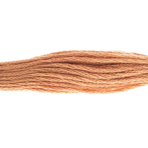 Image of Hobby Lobby DMC Cotton Embroidery Floss - 436 Tan, Set of 12