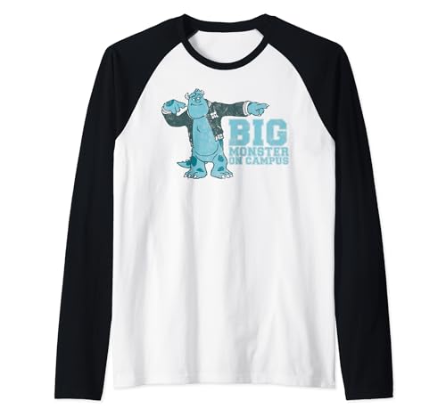 T-shirt Raglan Sulley Monsters University idéal pour parc d'attraction