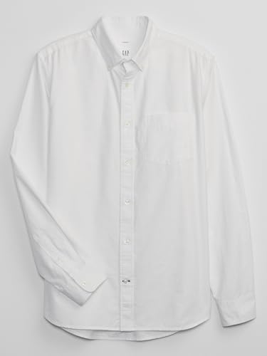 GAP Men's Long Sleeve Oxford Button Down Shirt3