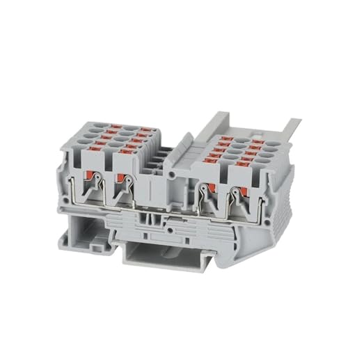 Bornier à insertion PT 2.5-QU rail DIN 4 conducteurs fil 2.5mm
